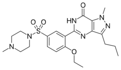 Sildenafil structure.svg