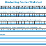 Tracing Letters On Worksheets For Handwriting Practice For Occupational