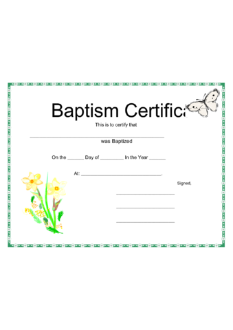 Baptism Preparation Class Certificate - prntbl.concejomunicipaldechinu ...