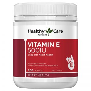 [MẪU MỚI] Vitamin E Healthy Care 500IU 200 viên của Úc bổ sung vitamin E tốt, giá hợp lý