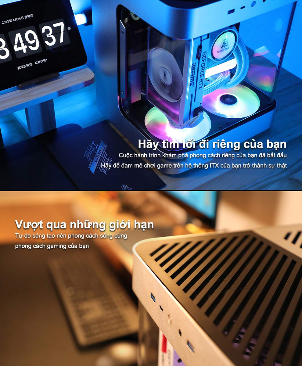 Vỏ Case Segotep Slath Mini ITX