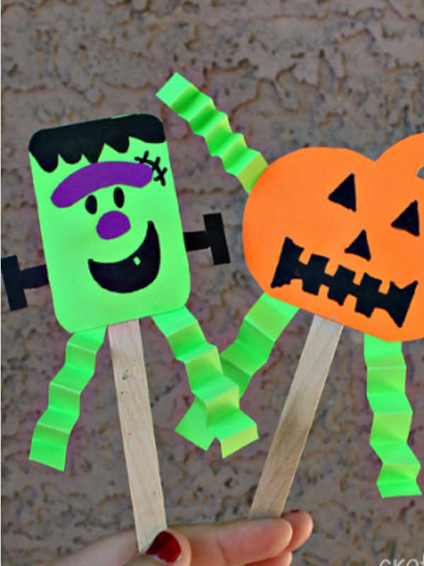 halloween craft frankenstein