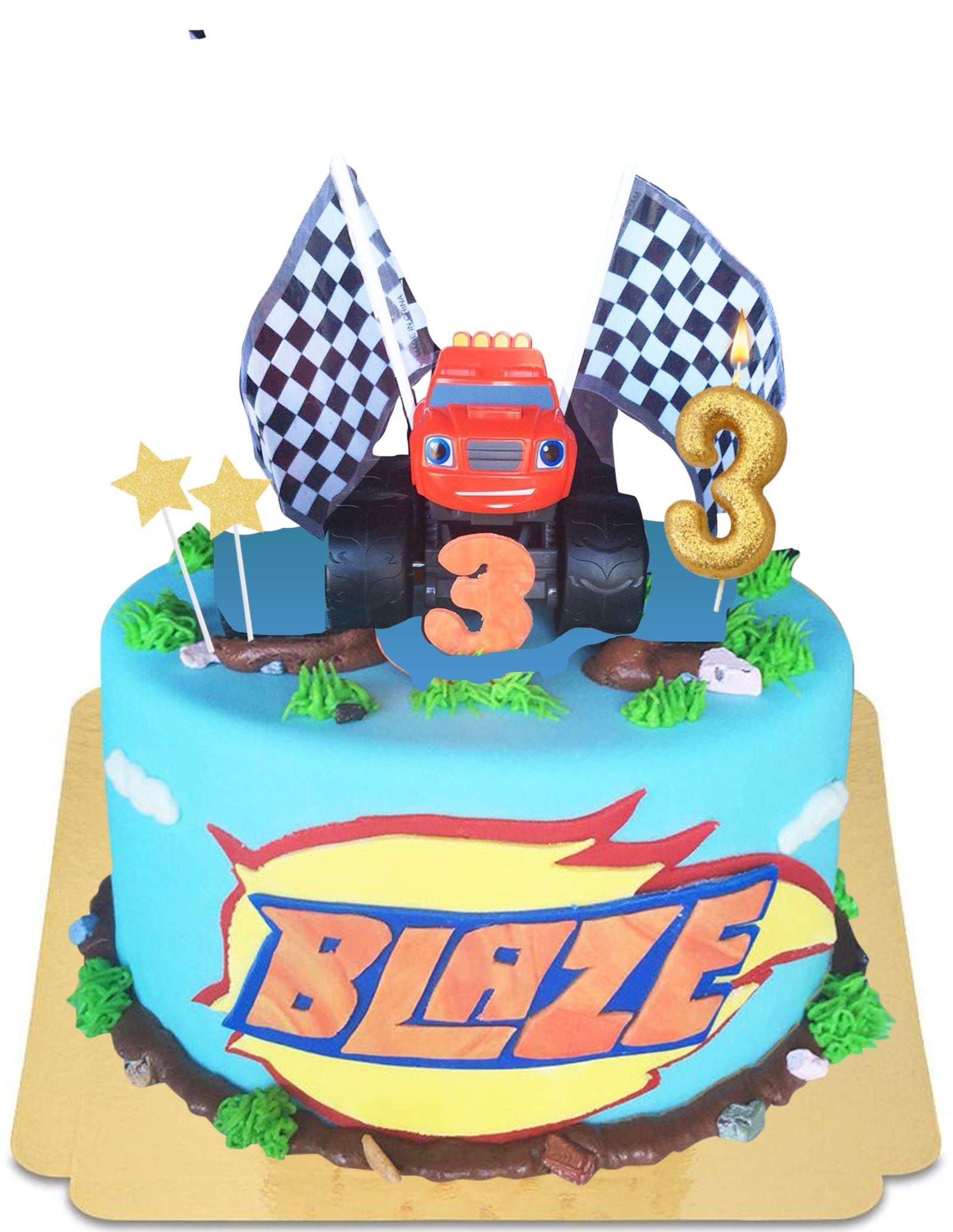 Blaze And The Monster Machines Cake 