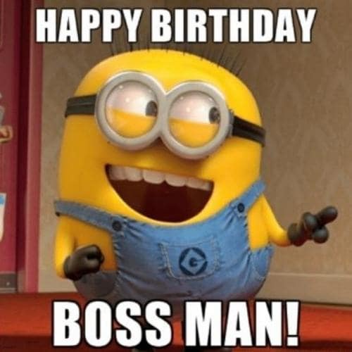 Happy Birthday Boss Memes