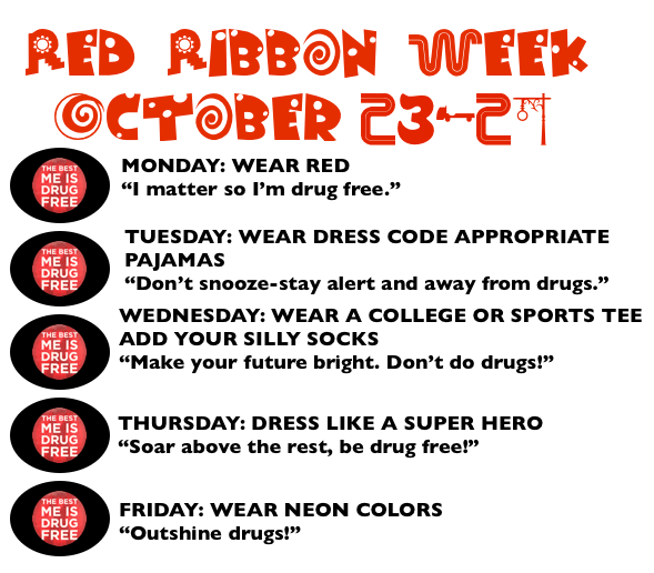 Red Ribbon Week Dress Up Ideas 2025 - Gleda Alexine