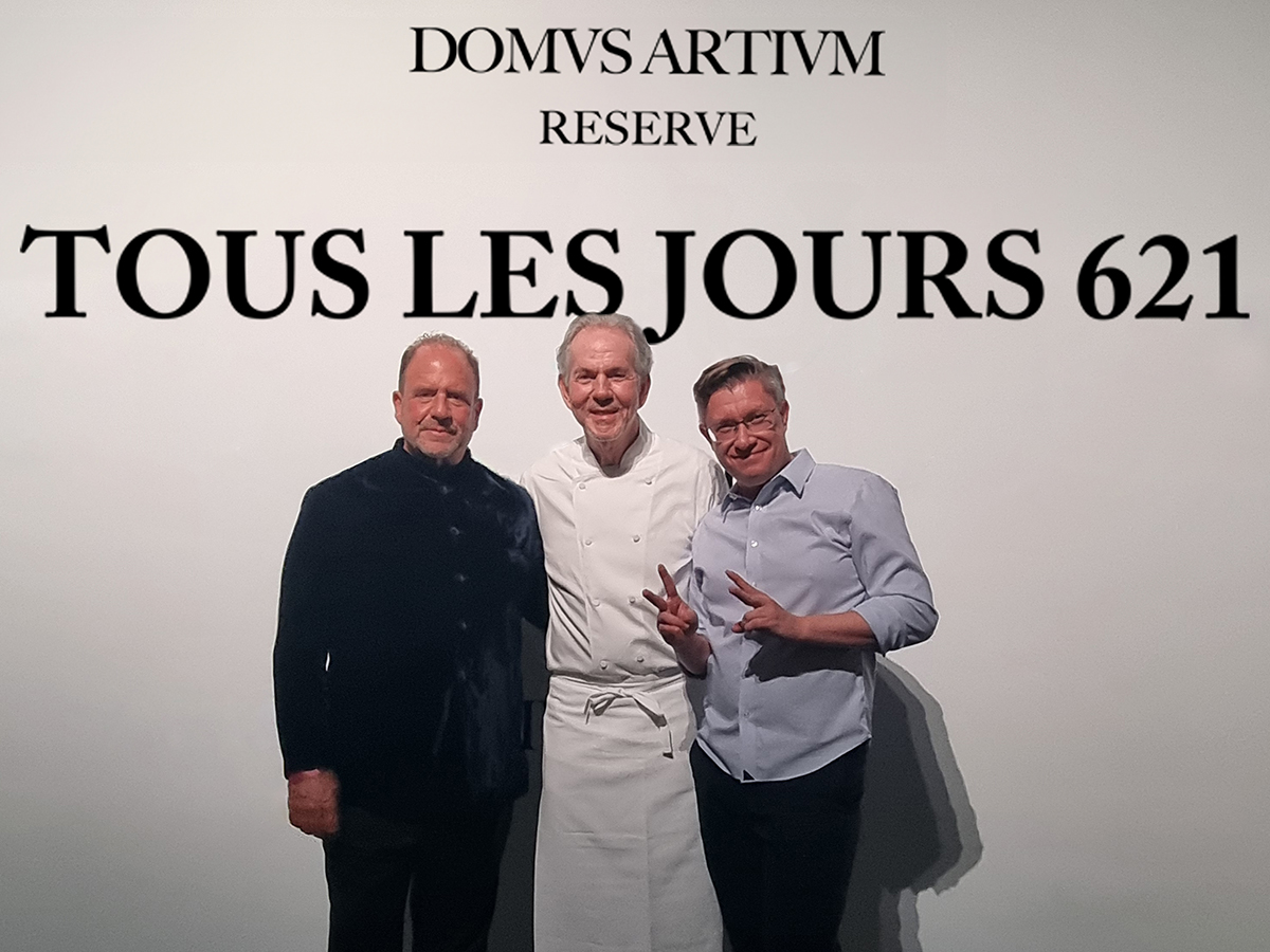 Thomas Keller, Beeple, Michel Rolland & Barrett Wissman Launch Tous Les Jours 621 By Domus Artium Reserve