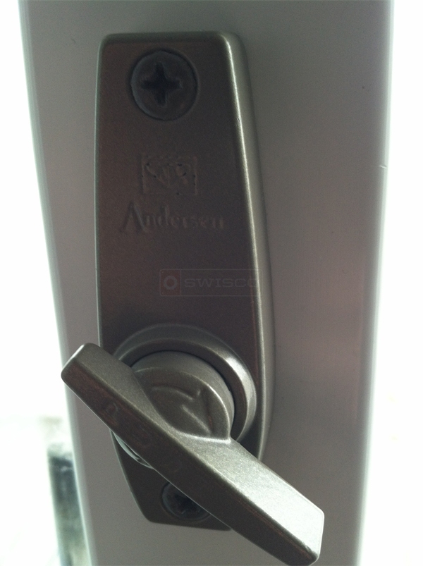 keyed interior sliding door lock photo - 3