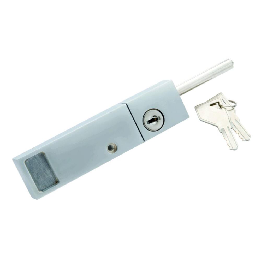 keyed interior sliding door lock photo - 9