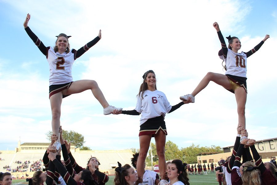 Senior Kaely McKinney pursues cheer at collegiate level