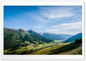 Bramberg Am Wildkogel, Austria Ultra HD Wallpaper for 4K UHD Widescreen Desktop, Lockscreen, Screensaver, TV, Tablet, Smartphone