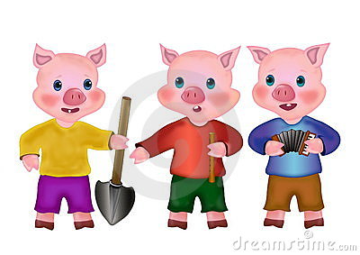 brick house three little pigs