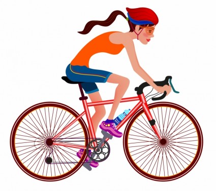 Cycling Clipart