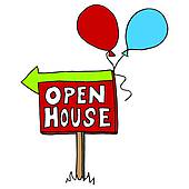 Open House Clipart