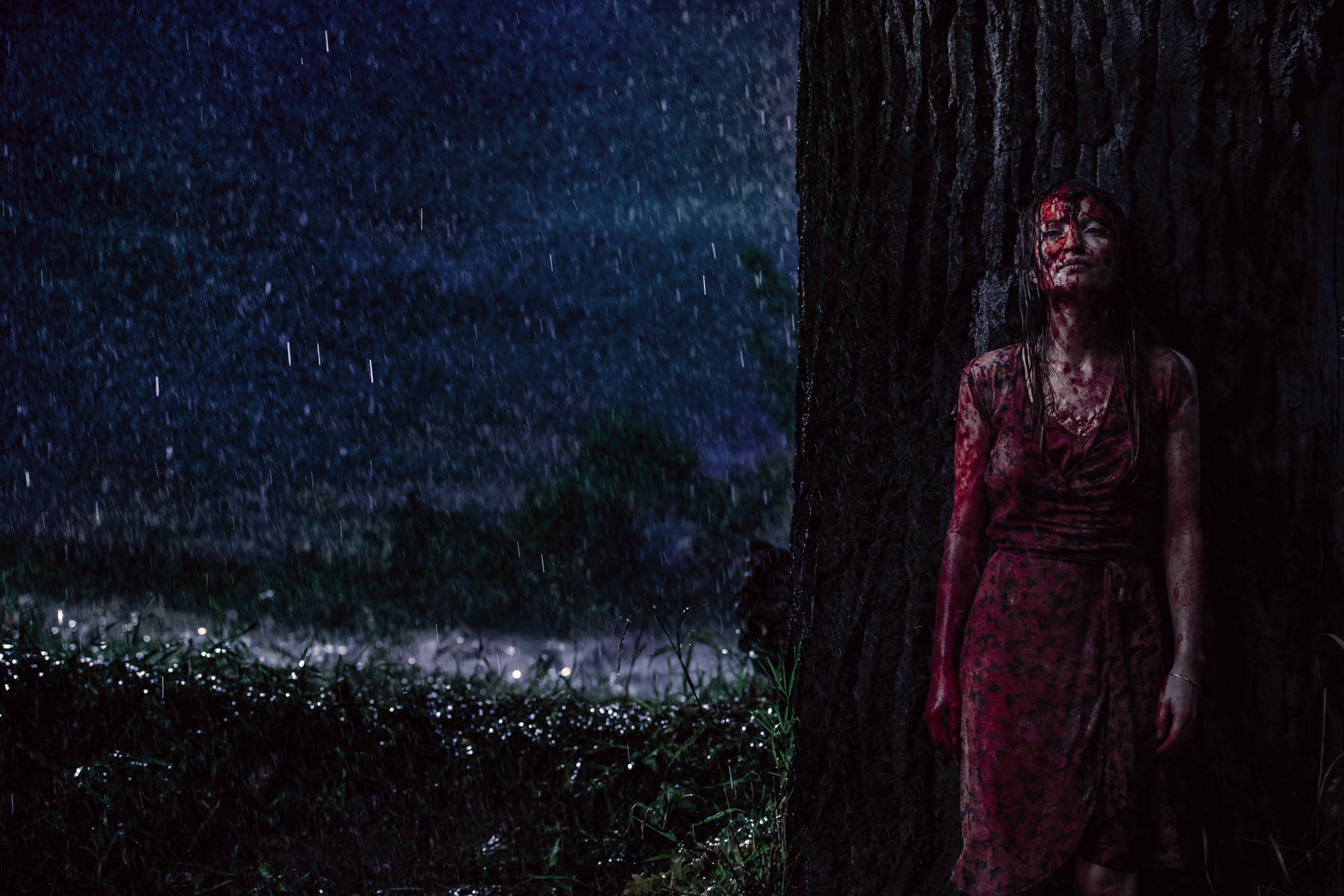 American Gods Bloody Laura Wallpaper