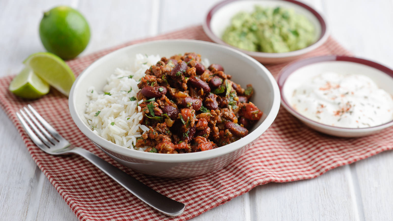 Chili Con Carne Meal Set Wallpaper