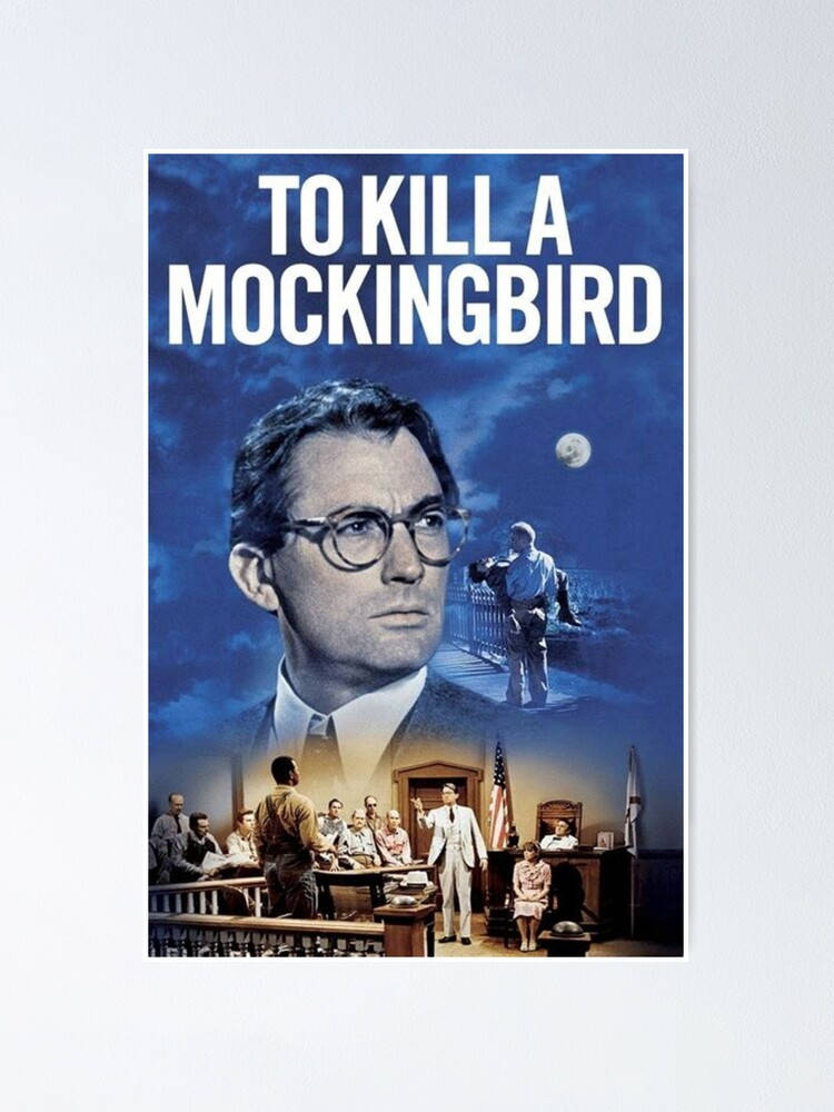 Classic Movie Poster Of To Kill A Mockingbird Wallpaper