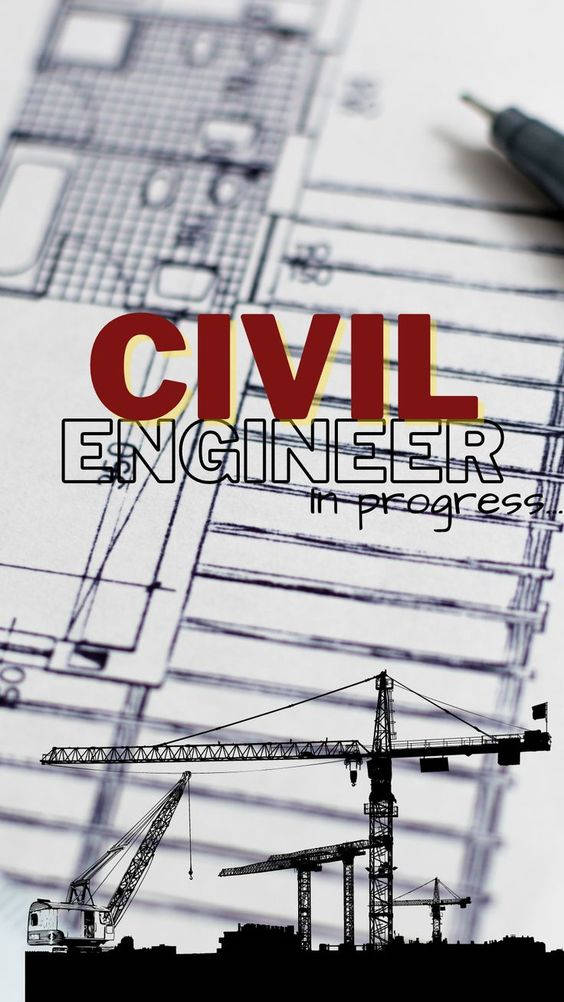 Creative Civil Engineering Student Phone Wallpaper