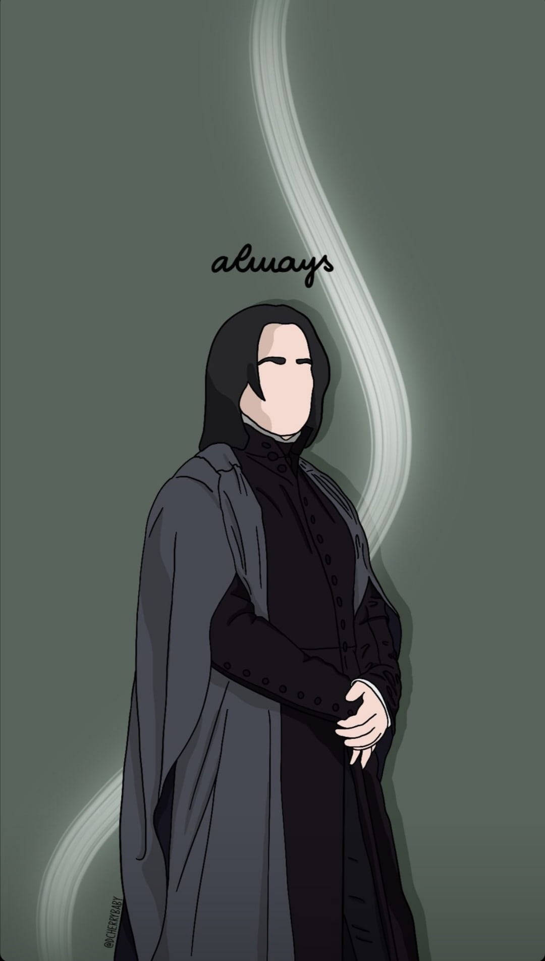 Cute Harry Potter Snape Always Wallpaper