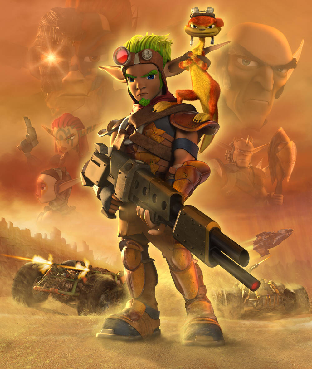 Jak 3 Action-adventure Wallpaper