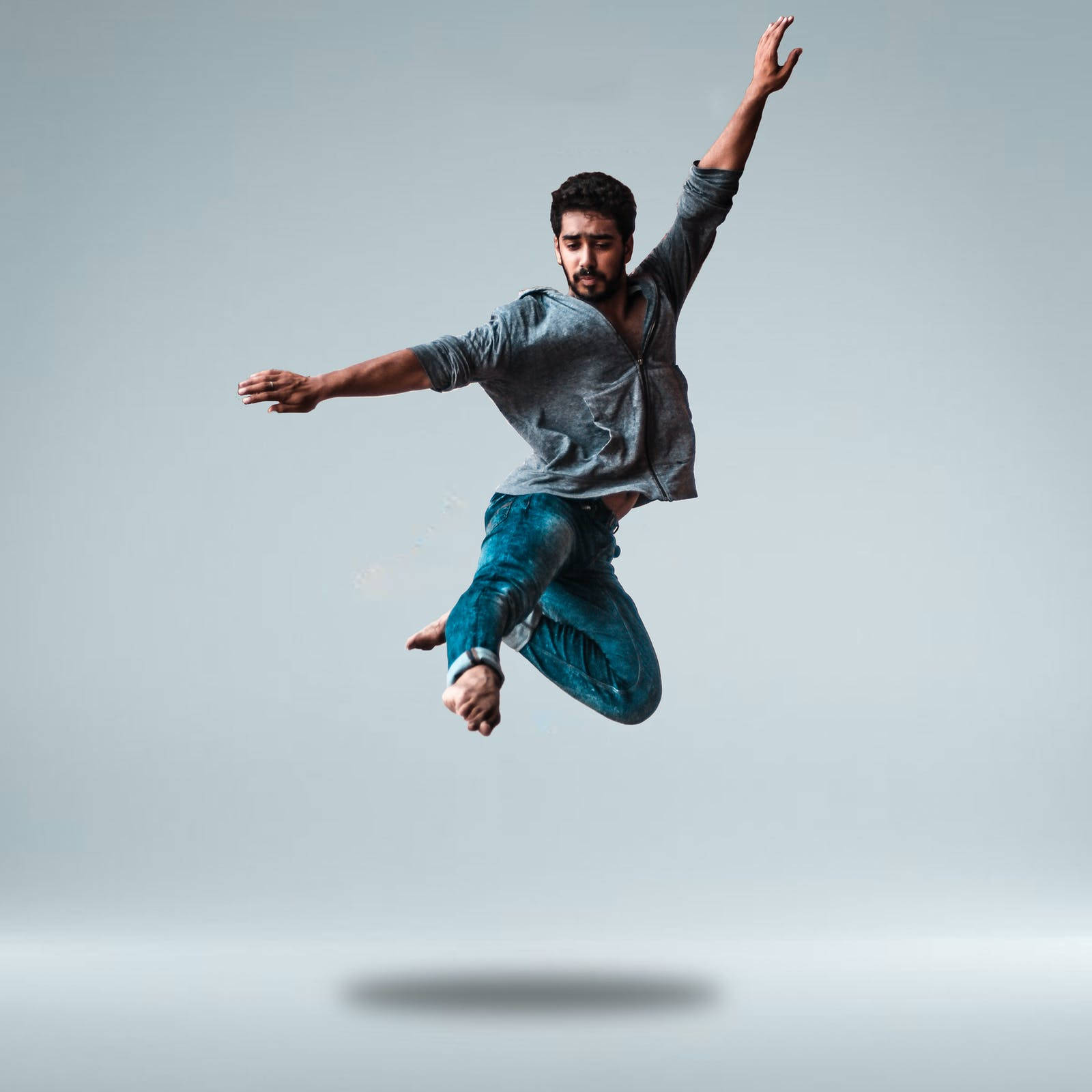 Jumping Civilian Ballet Wallpaper