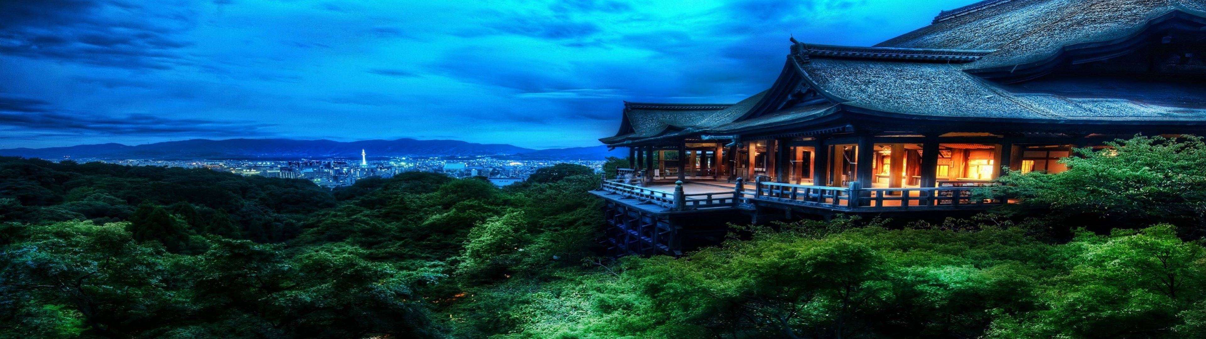 Kiyomizu Dera Buddhist Temple For Monitor Wallpaper