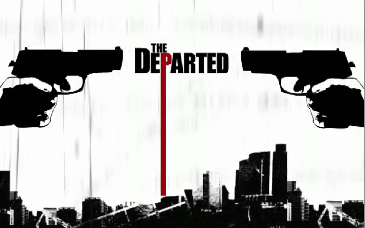 The Departed Film Poster Wallpaper