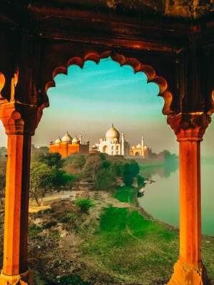 Ajmer Dome Lake Wallpaper