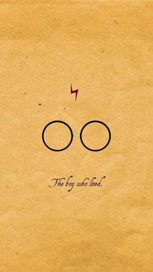 Circle Glasses Harry Potter Iphone Wallpaper