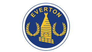 Everton F.c. 1980s Badge Wallpaper