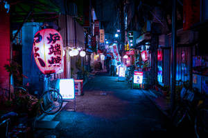 Exploring The Illuminating Lights Of Japan Wallpaper