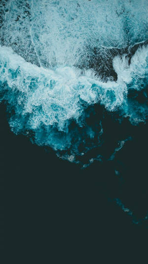 Google Pixel The Ocean Waves Wallpaper