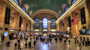 Grand Central Terminal At Day Wallpaper