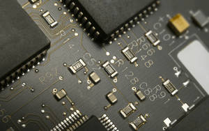 Hd Engineering Circuit Board Close-up Wallpaper