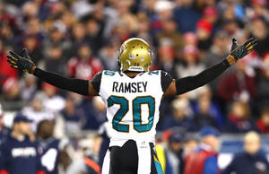 Jalen Ramsey Victory Pose Wallpaper