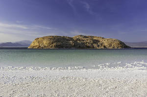 Majestic View Of The Lac Assal Lake, Djibouti Wallpaper