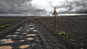 Mud Traffic Street Sign Wallpaper