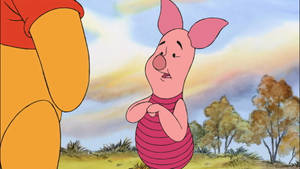 Piglet Talks To Pooh Wallpaper