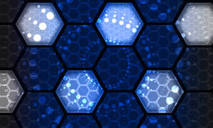 Preview Wallpaper Hexes, Numbers, Network, Technologies Wallpaper