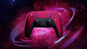 Ps5 Magenta Controller Wallpaper