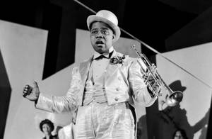 Young Louis Armstrong Photo Wallpaper