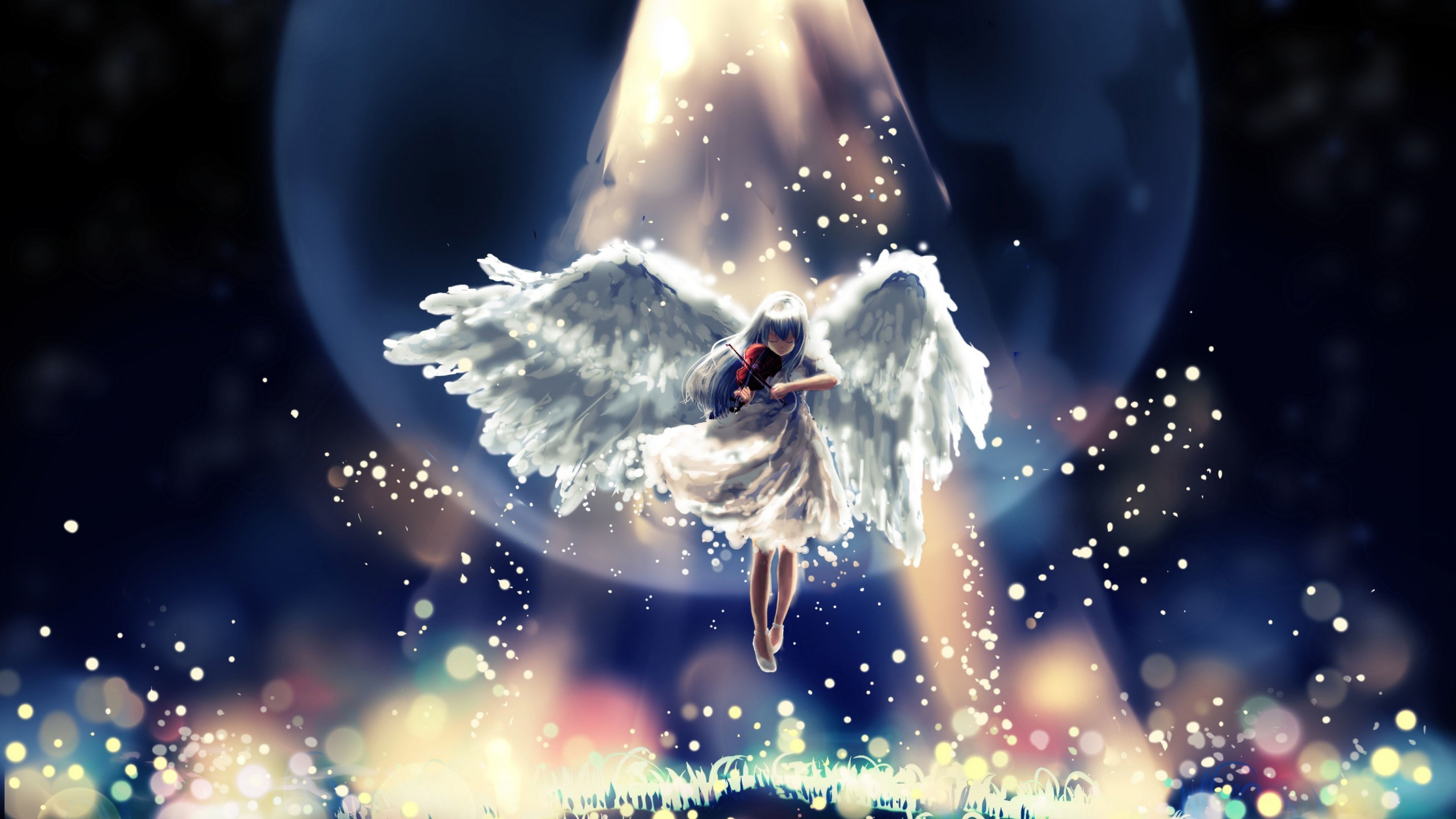  Angel  Wings HD  Anime 4k Wallpapers  Images Backgrounds  