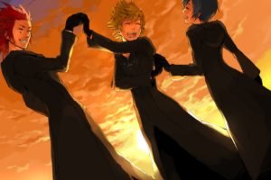 Kingdom Hearts, Organisation XIII, Roxas, Axel, Xion