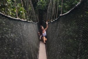 bridge, Model, Women, Women outdoors