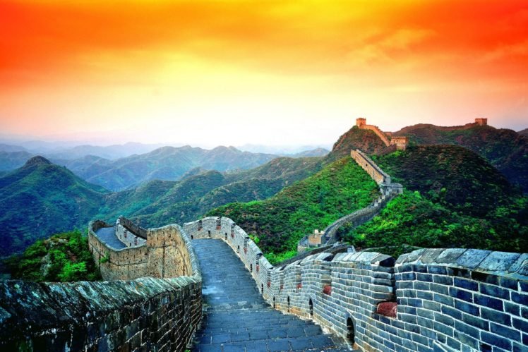 Great Wall of China HD Wallpaper Desktop Background