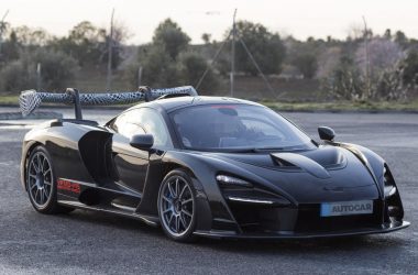 Black McLaren Senna