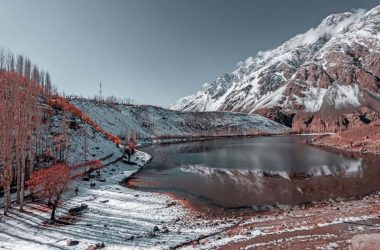 Beautiful Frozen Lake