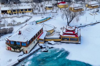 Top Frozen Lake