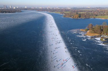 Widescreen Frozen Lake