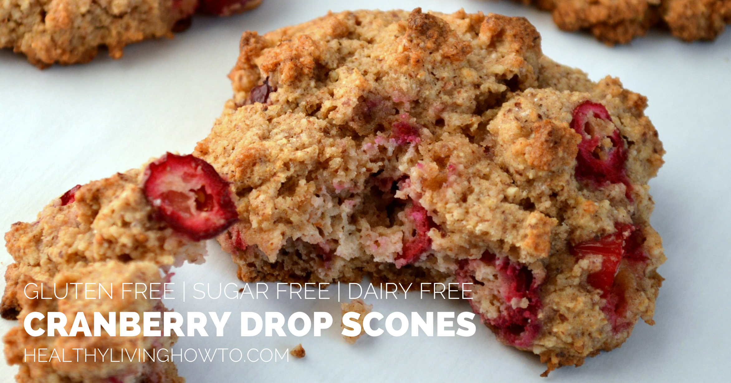 Cranberry Drop Scones