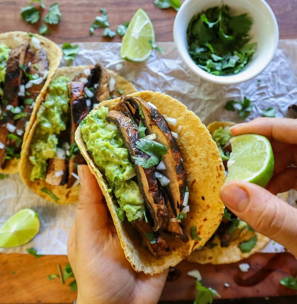 portobello mushroom tacos